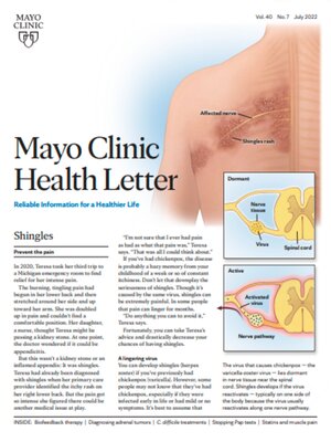 cover image of July 2022. Mayo Clinic Health Letter